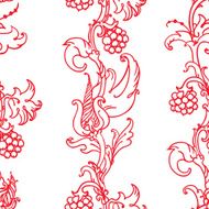 medieval floral pattern N3