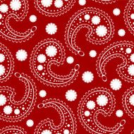 seamless paisley wallpaper Asian style N12