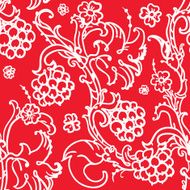 medieval floral pattern N5