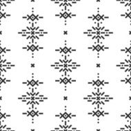 Vector geometric seamless pattern N12