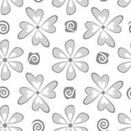 Seamless floral background N255
