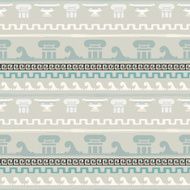 Greece vintage seamless pattern