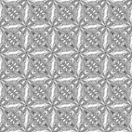 Black and white seamless pattern N100