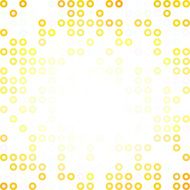 Yellow Donuts Background Creative Design Templates N5