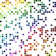 Colorful Random Dots Background Creative Design Templates N20