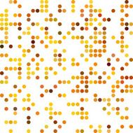Orange Random Dots Background Creative Design Templates
