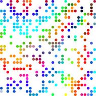 Colorful Random Dots Background Creative Design Templates N22