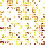 Orange Donuts Background Creative Design Templates N2