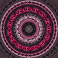 Mandala Indian decorative pattern N12