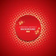 Red Christmas Dot Background