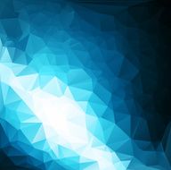 Blue Polygonal Mosaic Background Creative Business Design Templates N2