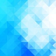 Blue White Bright Mosaic Background Creative Design Templates N5