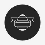 easter egg line icon N30
