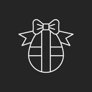 easter egg line icon N39