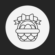 easter egg line icon N56