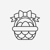 easter egg line icon N57