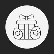 easter egg line icon N60