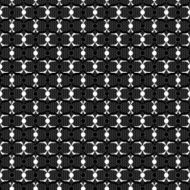 Abstract black and white ornament lace texture vector seamless pattern