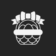 easter egg line icon N63