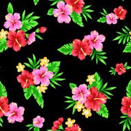 pattern of Hibiscus N23