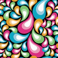 Teardrop Pattern