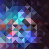 Trendy colorful vintage abstract triangle seamless pattern background EPS10 file N4