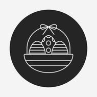 easter egg line icon N68