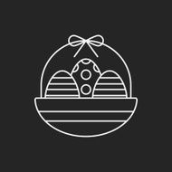 easter egg line icon N69