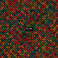 background abstract mosaic of the grid pixel pattern and squares N9