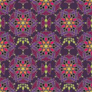 Seamless colorful background made of exotic pattern N4