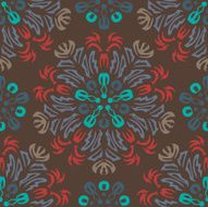 Seamless colorful background made of exotic pattern N12