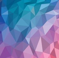 Vector abstract geometric background with color triangular polygons