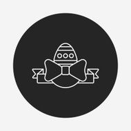 easter egg line icon N92