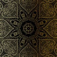 Gold mandala N29