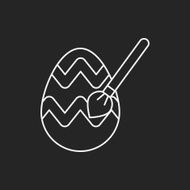 easter egg line icon N105