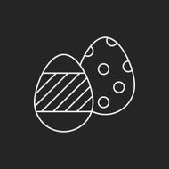 easter egg line icon N109