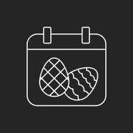 easter egg line icon N125