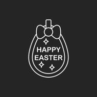 easter egg line icon N129