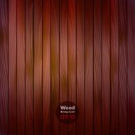 Vector dark wooden background