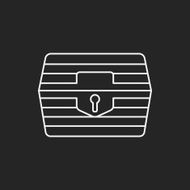 Treasure line icon N38