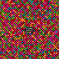background abstract mosaic of the pixel pattern and variegated squares N2