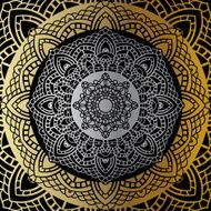 Gold mandala N32