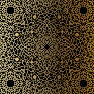 Gold mandala N33