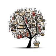 Book tree sketch for your design N2