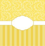 Beautiful floral invitation card N2