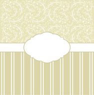 Beautiful floral invitation card N3