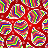 paisley wallpaper Asian style N4