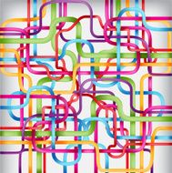 Hand Drawn Lines texture background