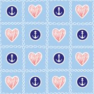 Navy seamless background