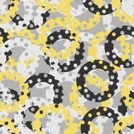 Cute pastel pattern Seamless texture with rings